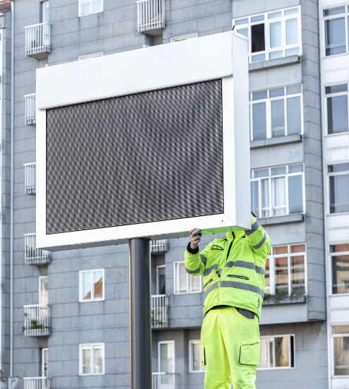 Digital Signage Installation