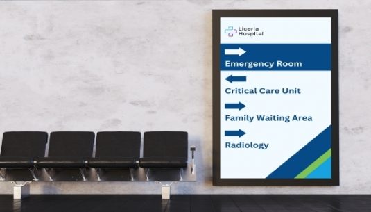 Digital Signage for Hospitals and Healthcare | Mydia