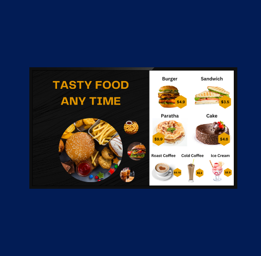 Digital Menu Boards apps