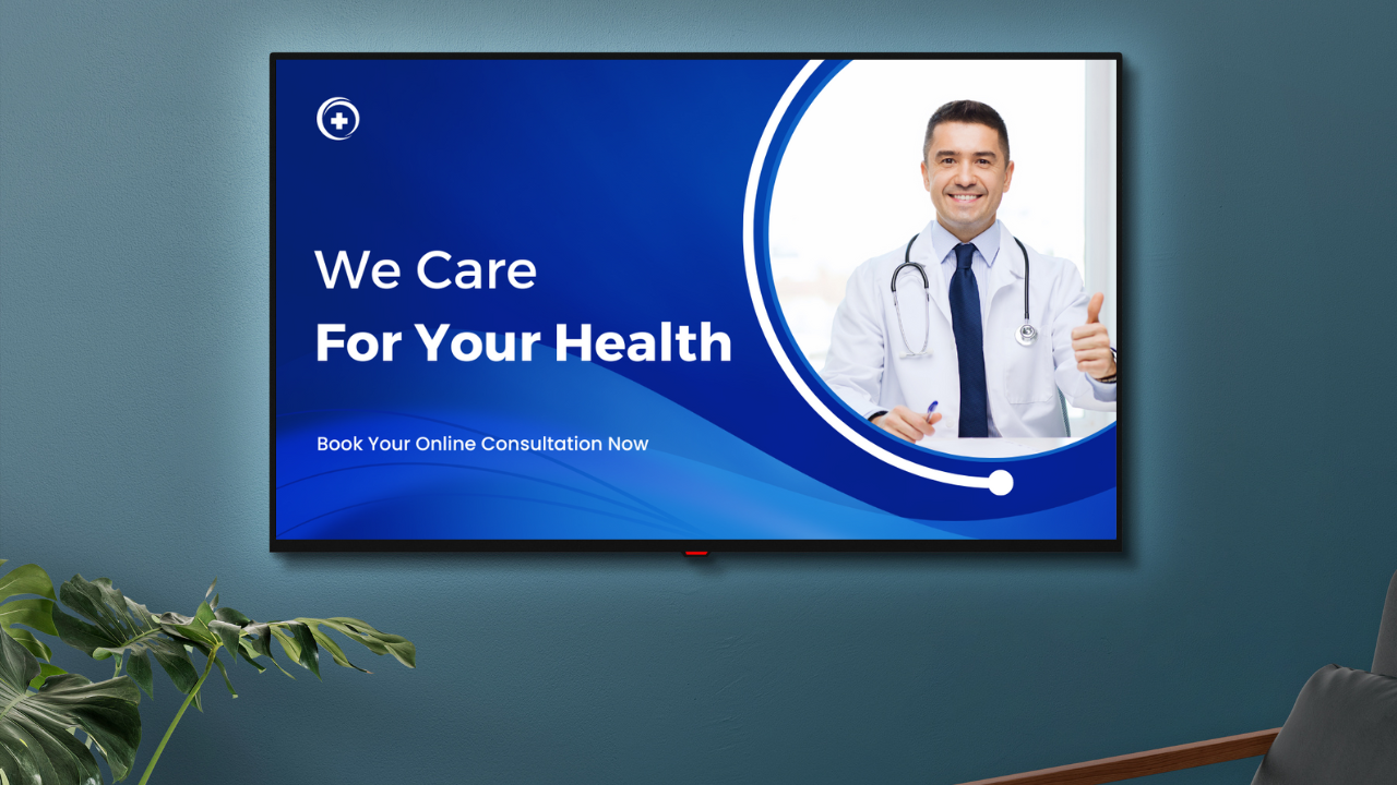 Digital Signage for Healthcare