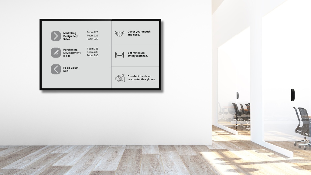 Efficient and Adaptable Wayfinding Digital Signage Solutions
